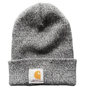 Carhartt Adult Knit Beanie Black White Everyday Winter One Size